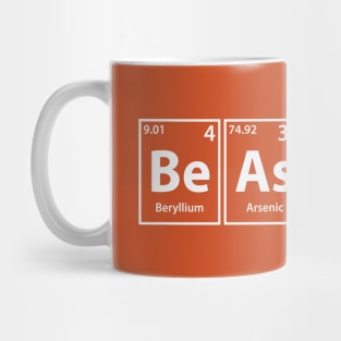 Beastly (Be-As-Tl-Y) Periodic Elements Spelling Mug